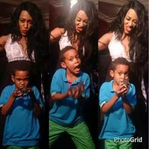 Actress Adunni Ade 6-Year-Old Son Features In First Nollywood Movie [Photos]